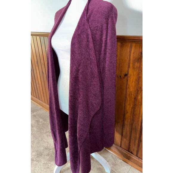 Barefoot Dreams Cozychic Lite Womens Open Front Island Wrap Cardigan L/XL - Picture 4 of 8